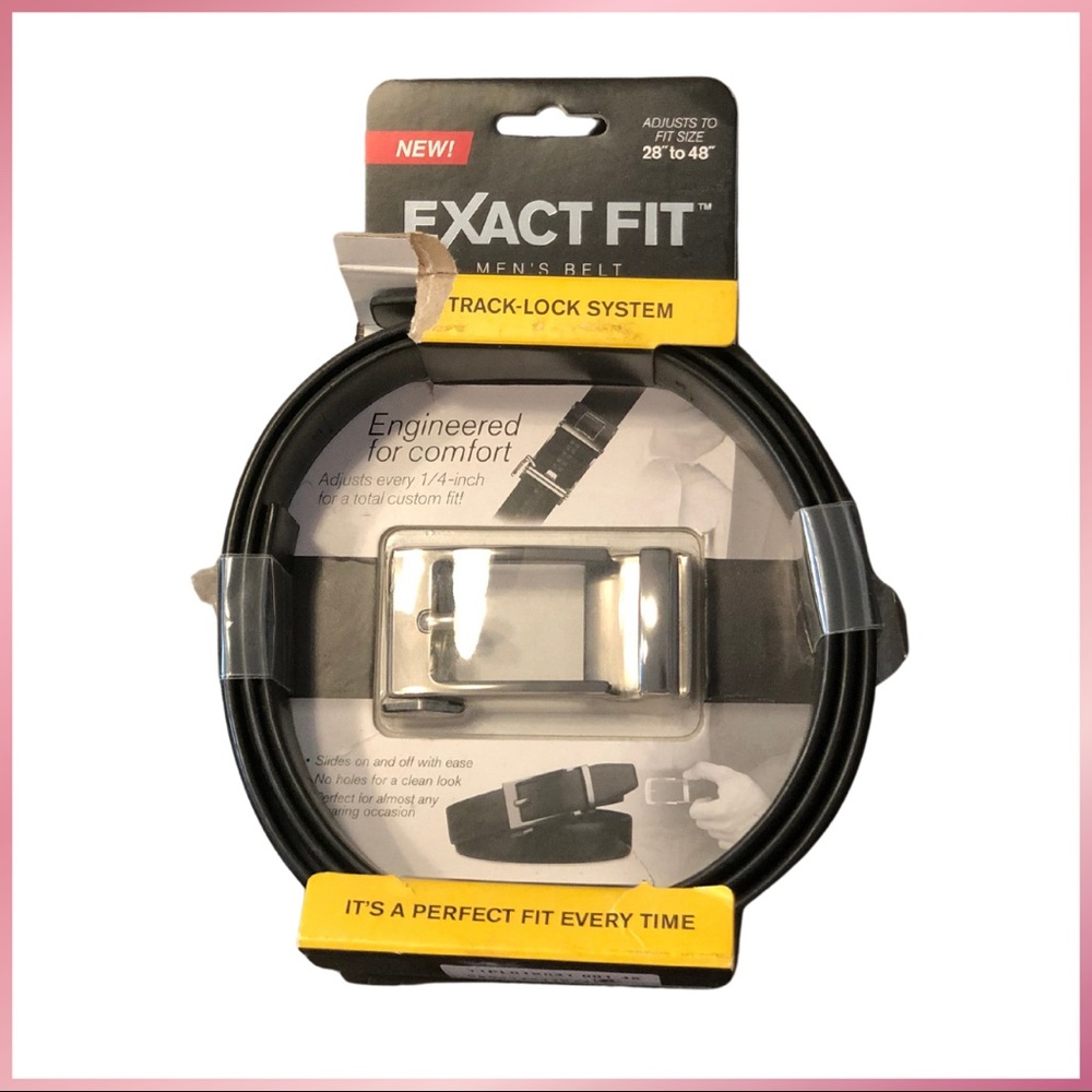 Exact fit men’s belt - 28”-48” New in package